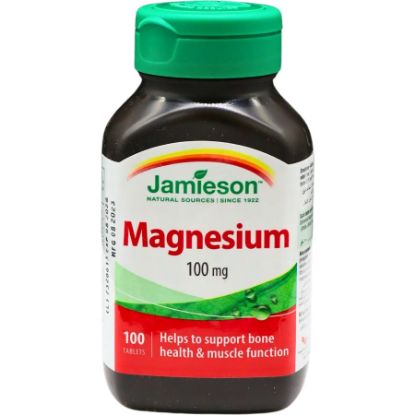 Picture of GT MAGNESIUM 100 MG 100 TAB JAMIESON