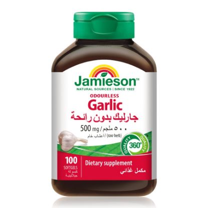 Picture of GT ODOURLESS GARLIC 500 MG 100 CHW.TAB
