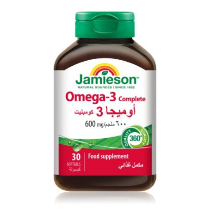 Picture of GT OMEGA-3 600MG COMPLETE 30 SOFTGELS