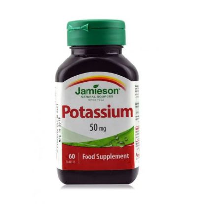 Picture of GT POTASSIUM 50 MG 60 TAB