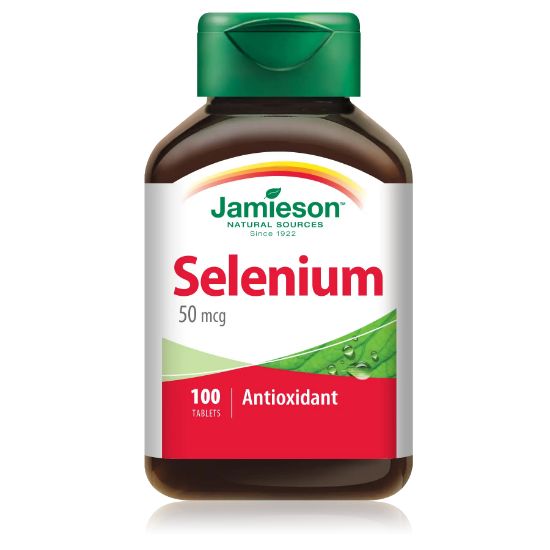 Picture of GT SELENIUM 50 MCG 100 TAB JAMIESON