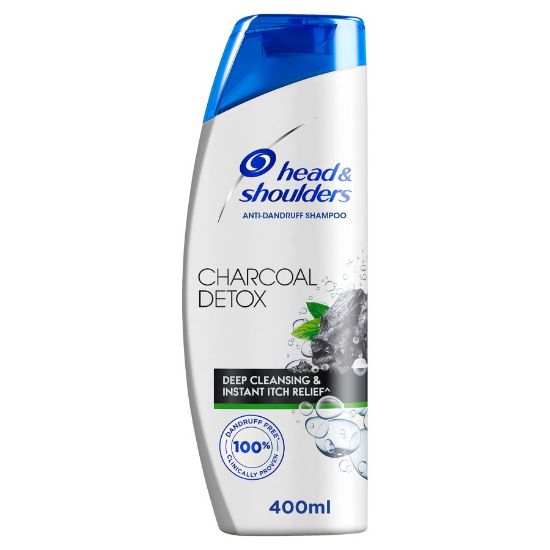 Picture of HEAD&SHOULDERS DANDRUFF SHAMPOON CHARCOAL DETOX 400ML 4940