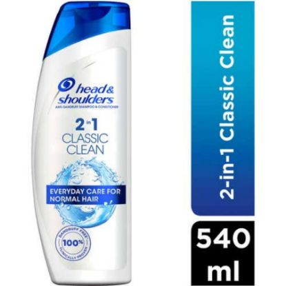 Picture of HEAD&SHOULDERS SHAMPOO + CONDITIONER CLASSSIC CLEAN 540ML