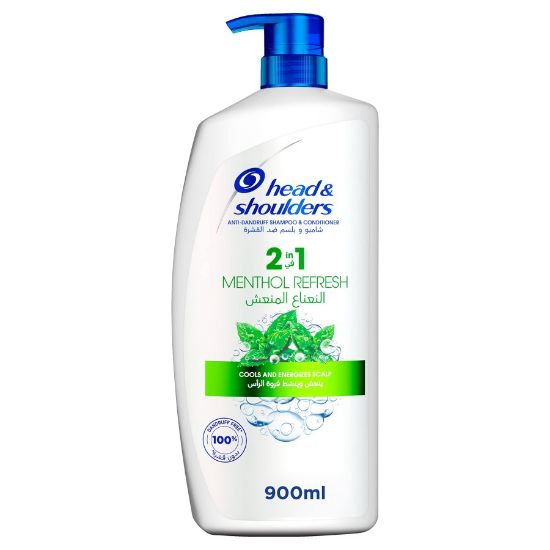Picture of HEAD&SHOULDERS SHAMPOO + CONDITIONER MENTHOL REFRESH 900ML