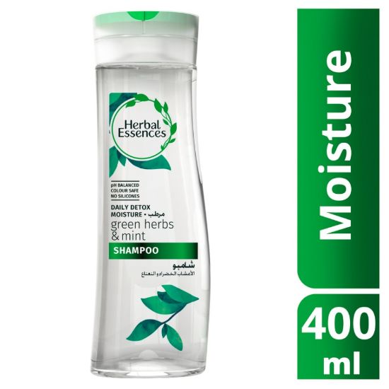 Picture of HERBAL ESSENCES SHAMPOO GREEN HERBS & MINT 400 ML X 24 - 8185