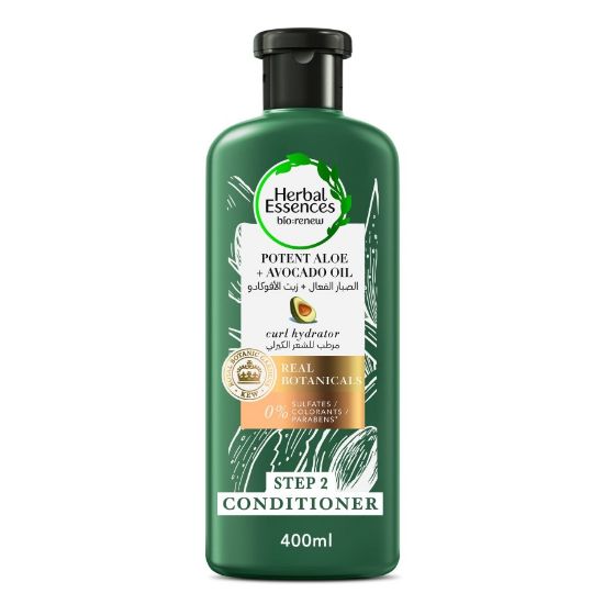 Picture of HERBAL ESSENCES ALOE + AVOCADO CONDITIONER 400ML