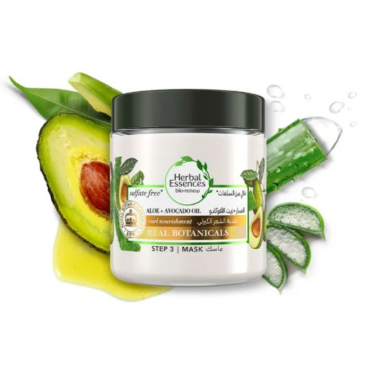 Picture of HERBAL ESSENCES ALOE + AVOCADO MASK 250ML