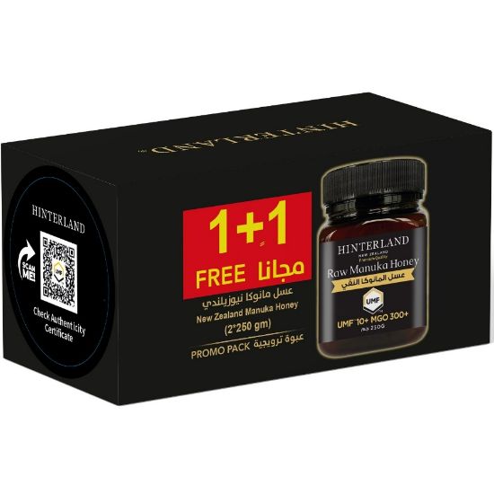 Picture of HINTERLAND MANUKA HONEY 300 MGO 250 GM (1+1PACK)