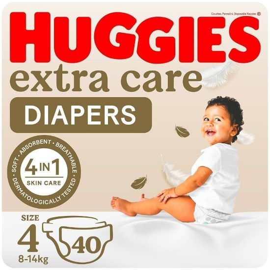 صورة هجيز عناية فائقة مقاس 4 - 40 حفاض