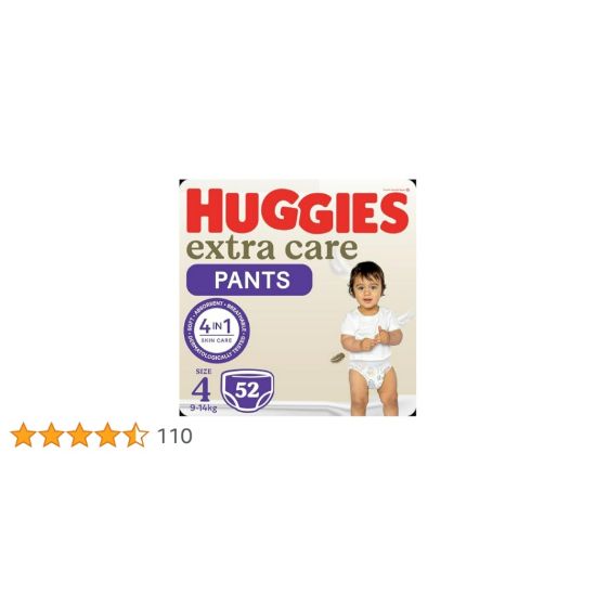 صورة هجيز كلوت مقاس 4 عبوة جامبو 52 حفاض