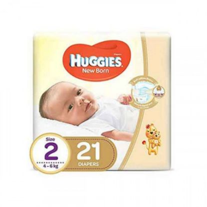 Picture of HUGGIES PURE&NATURAL 2 SMALL 4 X 21 - 0879 (SUPER FLEX)