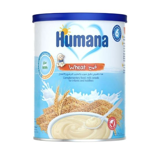 Picture of HUMANA BABY CEREAL WHEAT WITH MILK 400G
