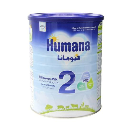 Picture of HUMANA BEBEMIL NO 2 MILK 400 G X 24 505752 - 2860