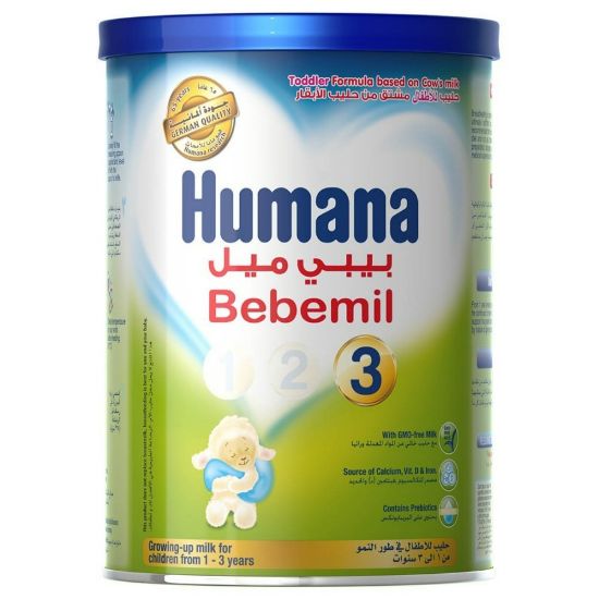 Picture of HUMANA BEBEMIL NO 3 MILK 400 G X 24 505754 - 2853