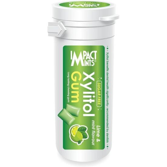 صورة علكة 30 غ أنبوب بلاستيكي بنهكة الليمون الأخضر
بالنعناع والخالية من السكر