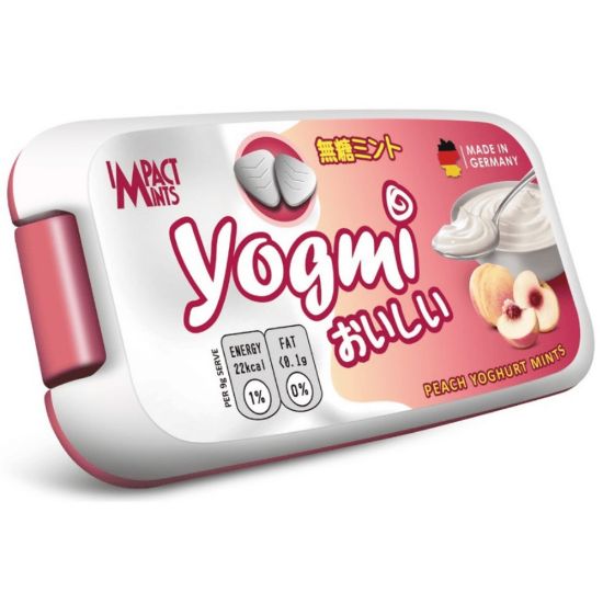 Picture of IMPACT YOGMI 09G (18 MINTS) SUGAR FREE YOGURT WITH PEACH
