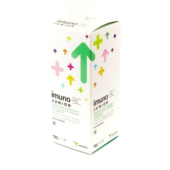 صورة اميونو بي سي جونيور سائل مكمل غذائي 125 مل