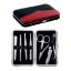 Picture of INTERVION  MANICURE SET 7 ITTEMS WITH BLACK COVER