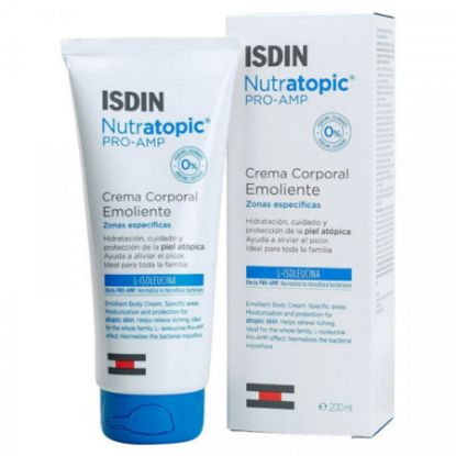 Picture of ISDIN NUTRATOPIC PRO-AMP EMOLIENT CREAM 200ML