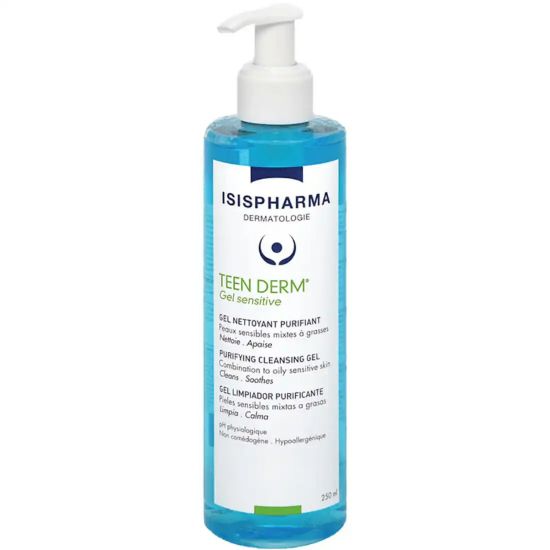Picture of ISIS TEEN DERM GEL SENSITIVE 250 ML