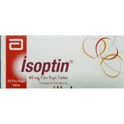 Picture of ISOPTIN 40MG 20TAB WS