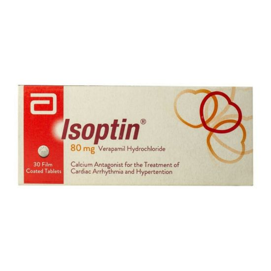 Picture of ISOPTIN 80MG 50TAB WS