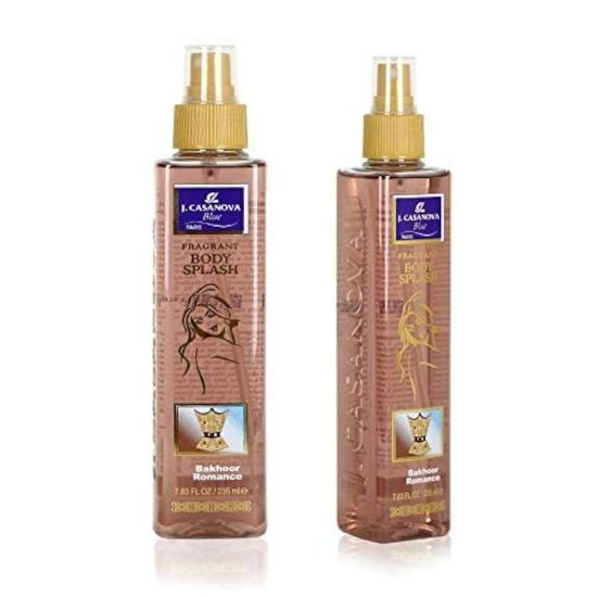 Picture of J CASANOVA BLUE BAKHOOR ROMANCE BODY SPLASH 235 ML#