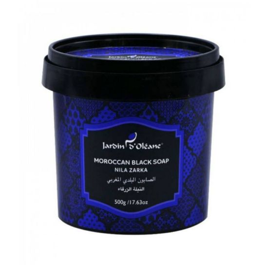 Picture of JARDIN D OLEANE MOROCCAN BLACK SOAP NILA ZARKA 500 G