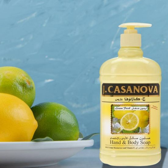 Picture of J-CASANOVA.LEMON.HAND/WASH.500ML