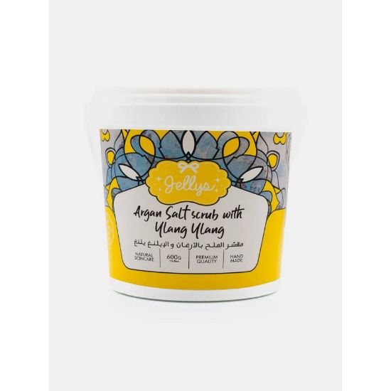 صورة جيليز مقشر الملح بالارغان والايلنغ يلنغ 600جم