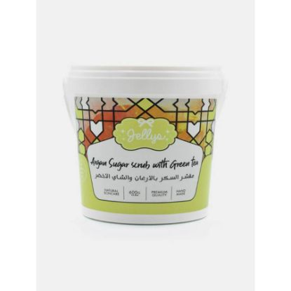 صورة جيليز مقشر السكر بالارغان والشاي الاخضر 600جم