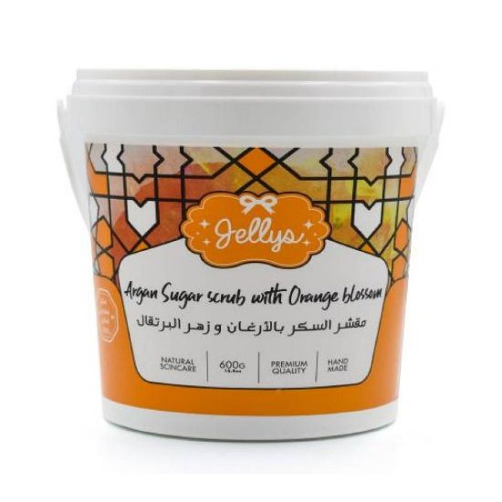 صورة جيليز مقشر السكر بالارغان وزهر البرتقال 600جم