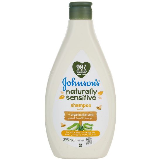 صورة جونسون بيبي شامبو طبيعي عضوي للأطفال 395 مل