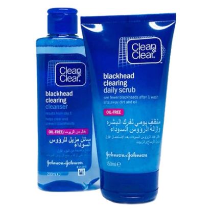 صورة جونسون كلين اند كلير مقشر للرؤوس السوداء 150 مل 1+1 مجاني