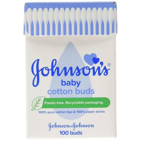 صورة جونسون اعواد قطن اذن 100 حبة