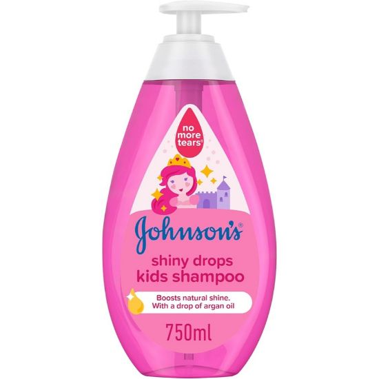 صورة جونسون شامبو شيني دروبز 750 مل