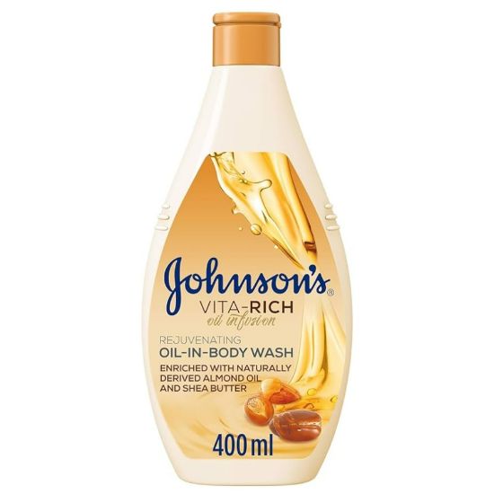 Picture of JOHNSON VITA RICH REJUVENATING OIL IN BODY WASH 400ML 31916-