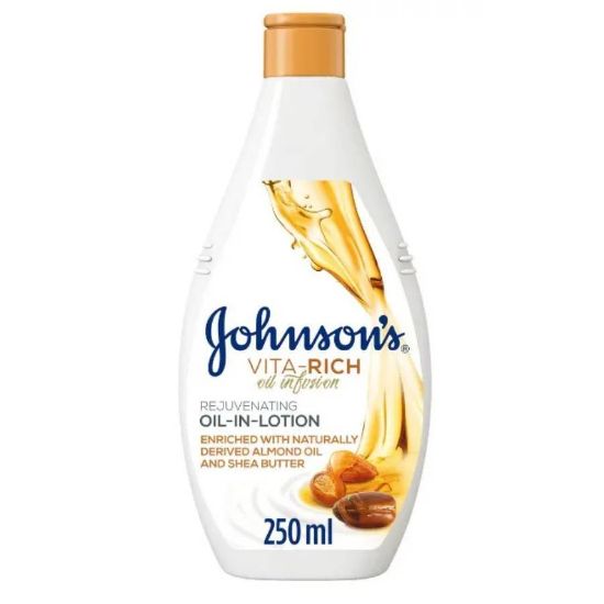 Picture of JOHNSON VITA RICH REJUVENATING OIL IN LOTION 250ML 31939 -