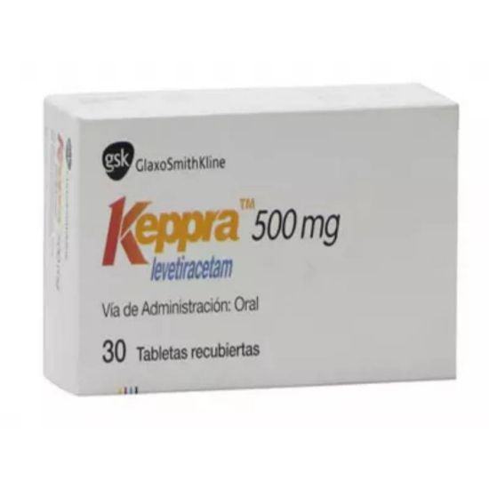 Picture of KEPPRA 500 MG 30 TAB