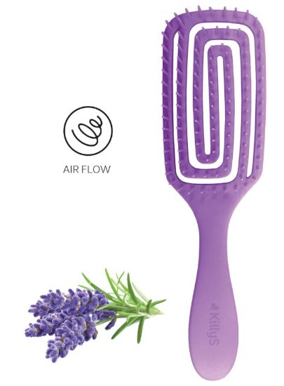 Picture of KILLY'S  HAIR BRUSH LAVENDER 41