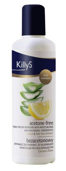 Picture of KILLY'S  NAIL POLISH REMOVER WITH LEMON AND ALOE 150ML