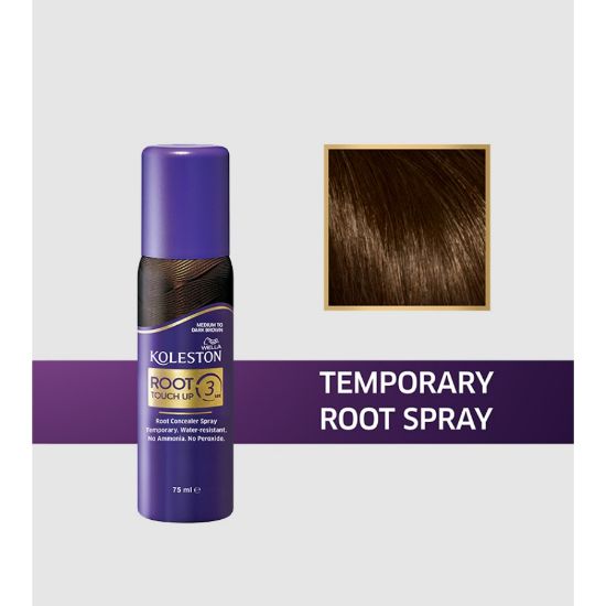 Picture of KOLESTON ROOT TOUCH UP 3 MED DRK BROWN SPRAY 75 ML