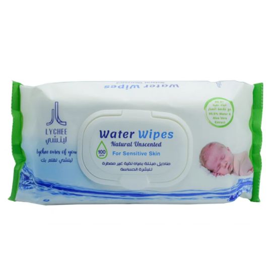 Picture of LYCHEE WATER WET WIPES 100 ALOE VERA