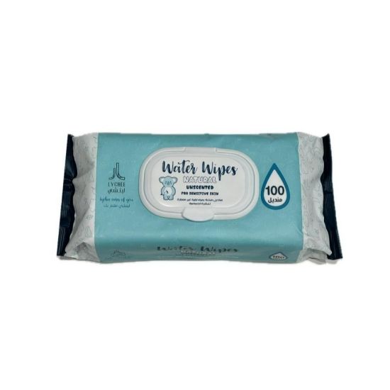 Picture of LYCHEE WET WIPES WITH WATER 100 PIECES