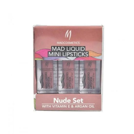 Picture of MADCOSMETICS .MAKEUP MINI LIPSTICKS- NUDE SET SET 0745