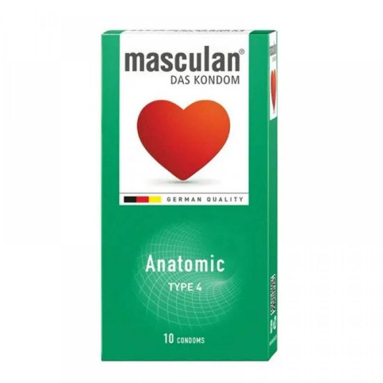 Picture of MASCULAN CONDOMS ANATOMIC 10 PCS#
