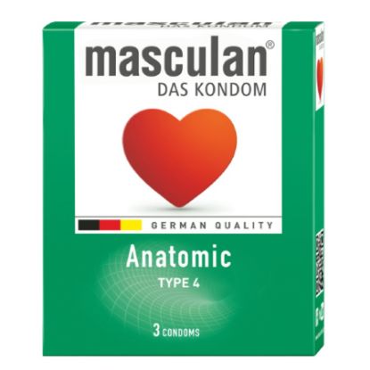 صورة مسكولان  رقم 4 تجسيد العضو مجسم 3 حبة- MASCULAN