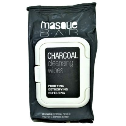 Picture of MASQUE B.A.R CHARCOAL CLEANSING WIPES 30PCS 4397