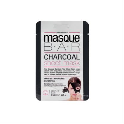 Picture of MASQUE BAR CHARCOAL SHEET MASK-SACHET15ML