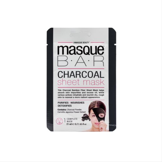 Picture of MASQUE BAR CHARCOAL SHEET MASK-SACHET15ML